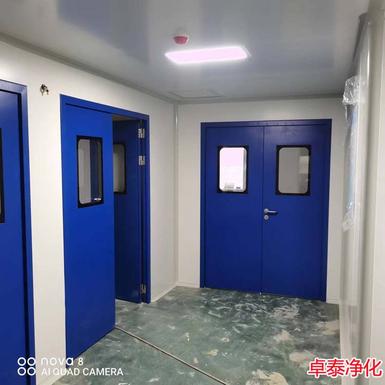 科學管理、精心施工卓泰凈化工程分享凈化車間裝修施工現(xiàn)場