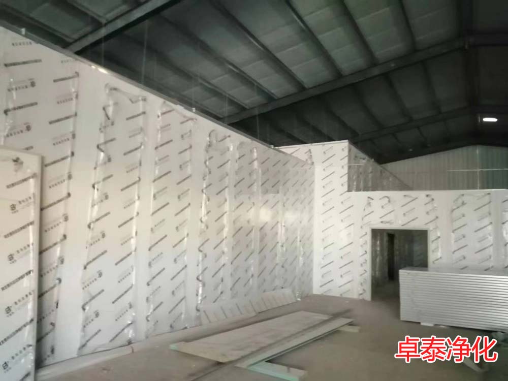 保定食品凈化車間施工現(xiàn)場(chǎng)圖展