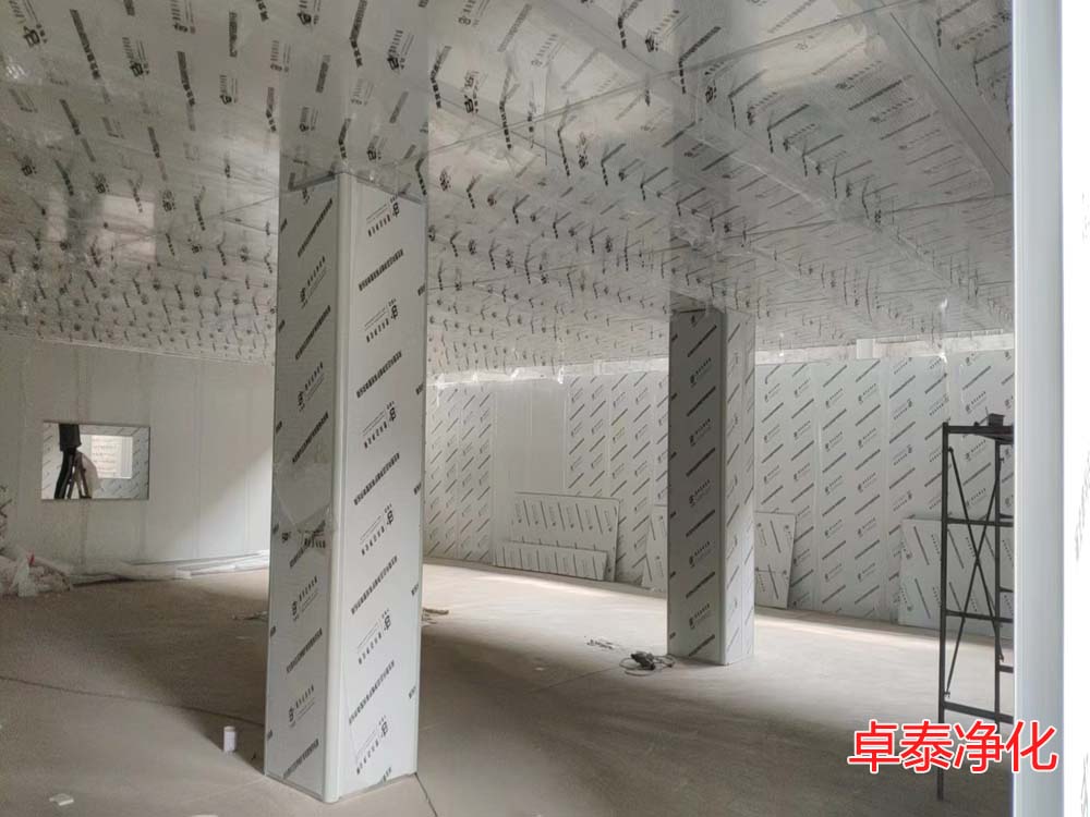 河北電子凈化車間施工現(xiàn)場(chǎng)（圖）卓泰凈化工程鑄品質(zhì)