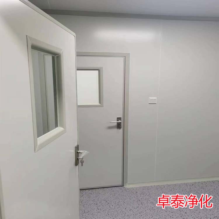 在凈化車間、潔凈室中氣閘室的作用，河北凈化車間裝修廠家找卓泰凈化