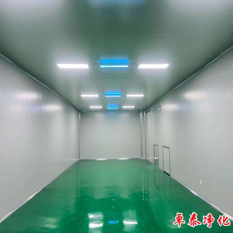 石家莊凈化車間裝修施工完成，河北凈化車間裝修廠家找卓泰凈化